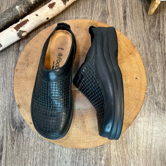 *Birkenstock Footprints | Ashby Woven Leather Mules in Black Size 36/5 N - Picture 6 of 14